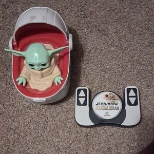 Star Wars Mandalorian Green Baby Yoda Remove Control